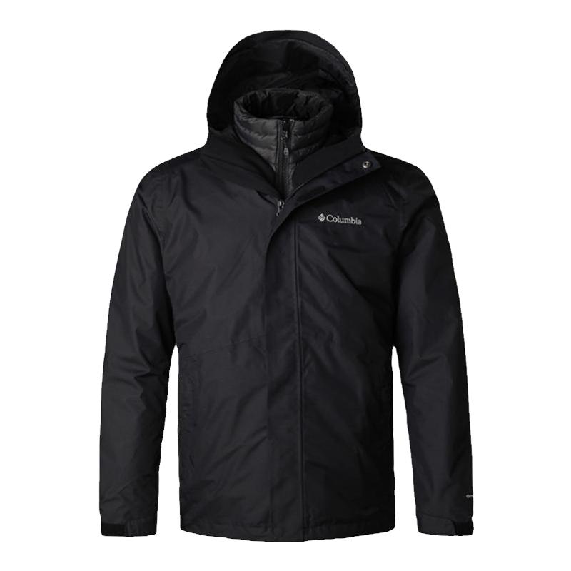哥伦比亚三合一羽绒内胆冲锋衣