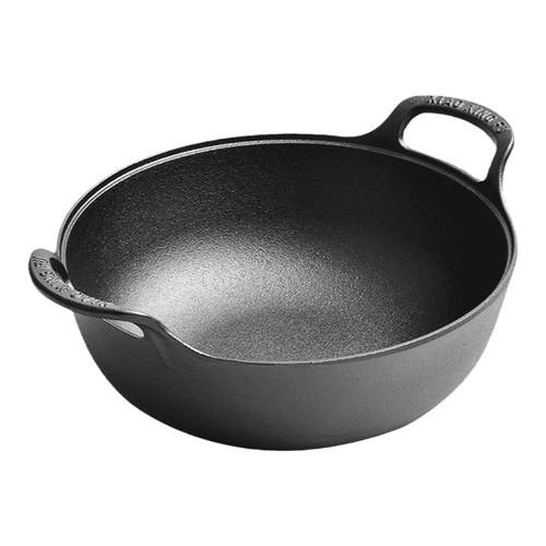 小幸福铸铁元宝锅多功能炒锅炖锅