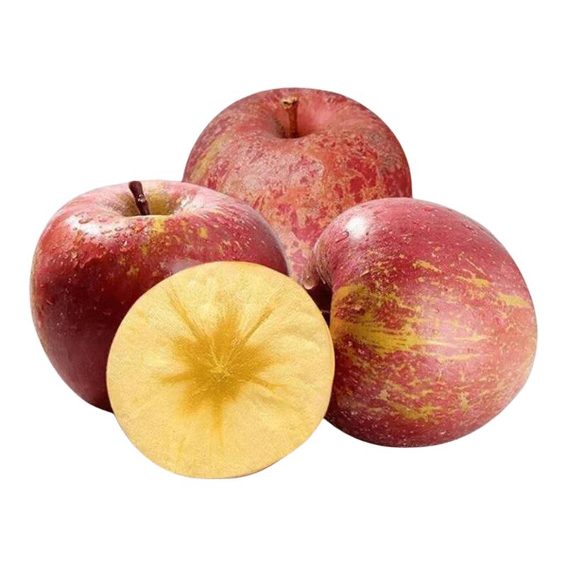 云南昭通丑苹果新鲜水果当季富士正宗冰糖心苹果红露整箱包邮