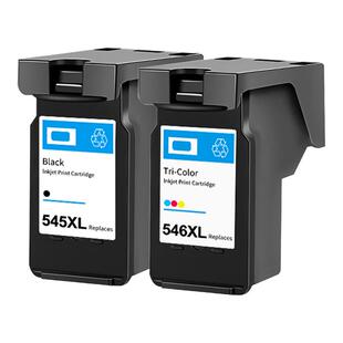 适用佳能545墨盒可加墨546彩色连供ts3150 3151 TS3450打印机一体机mg2550S TR4650 MX495大容量家用办公