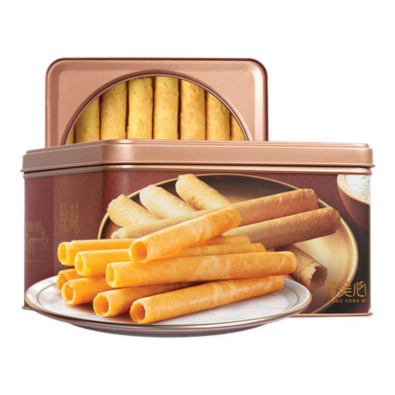 香港美心原味鸡蛋卷448g礼盒零食饼干黄油曲奇节日高端送礼礼物
