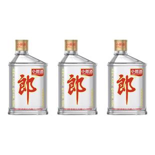郎酒小郎酒经典装45度100ml*3瓶 口粮酒小酒聚会光瓶酒