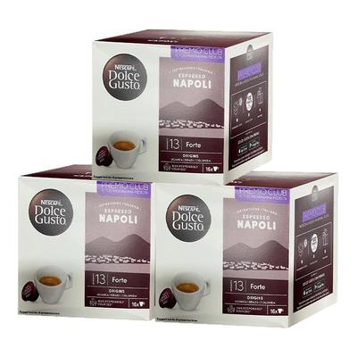雀巢多趣酷思胶囊咖啡DOLCE GUSTO那不勒斯意式咖啡胶囊3盒装