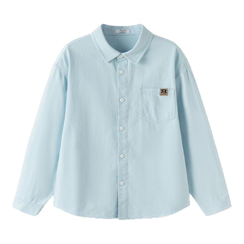 巴拉巴拉男童襯衫兒童純棉外套