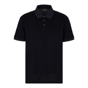 ARMANI 新款 EMPORIO 阿玛尼夏季 男莱赛尔棉三粒扣翻领短袖 Polo衫