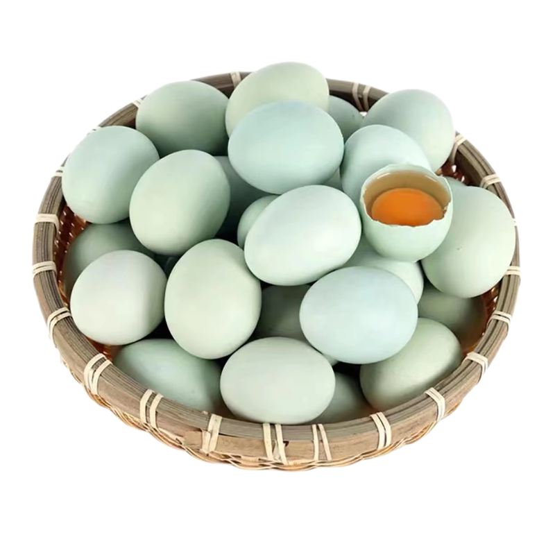 乌鸡蛋新鲜谷物鸡蛋绿壳蛋农家