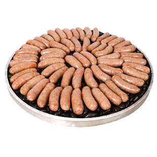 雄丰地道肠3斤纯香肉肠石头商用烤肠儿童热狗肠批发囤货熏煮香肠