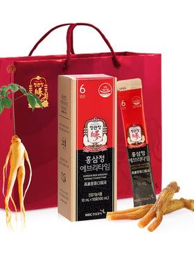 百补正官庄ET Balance高丽参红参浓缩10ml*10包补气血效期26年4月