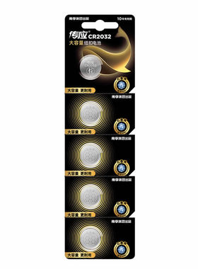 南孚传应CR2032/CR2025/CR2450汽车钥匙遥控器纽扣电池适用大众奔驰奥迪宝马哈弗h6现代别克丰田温度计电子秤