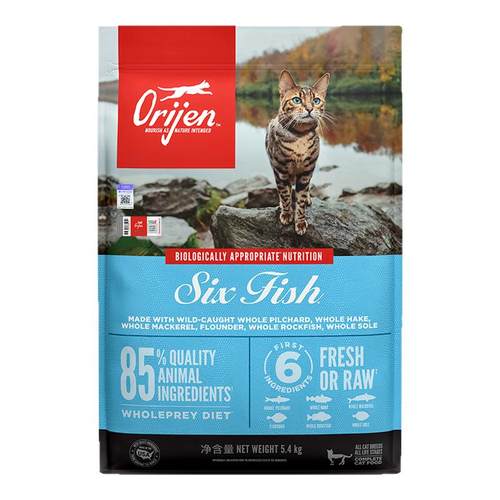 orijen渴望六种鱼猫粮美毛营养