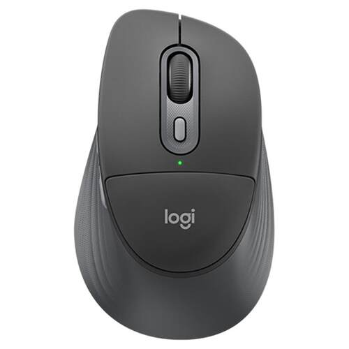 罗技M850L无线蓝牙办公鼠标轻音Mac苹果电脑商务双模多设备切换