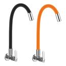 天果厨房单冷水龙头阳台拖把池全铜加长入墙式 万向可旋转墙壁式