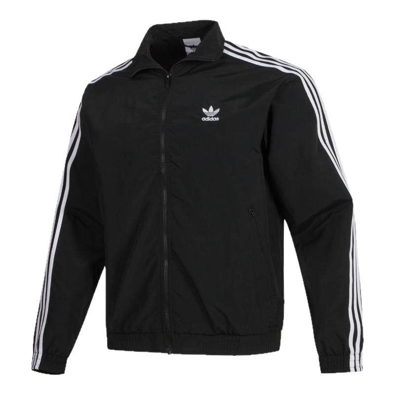adidas阿迪达斯三叶草外套女款26春季新款经典三条纹夹克休闲外套,运动服/休闲服装,运动茄克/外套,淘宝优惠券,粉丝福利购,淘宝优惠卷