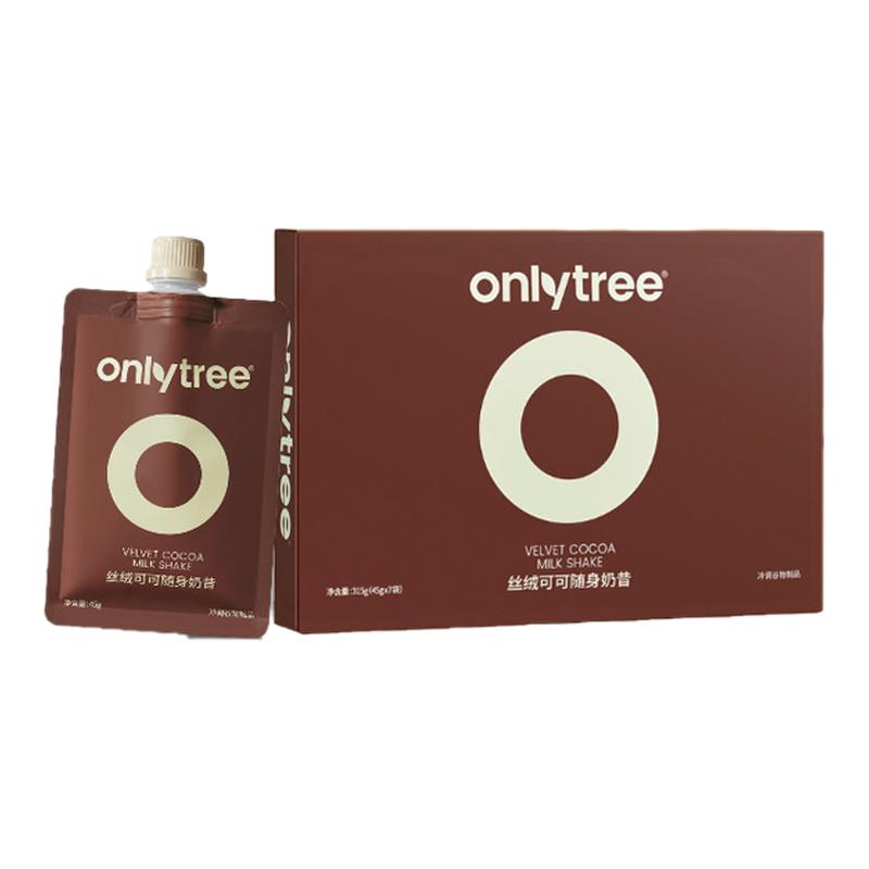 Onlytree丝绒可可低卡代餐奶昔图片