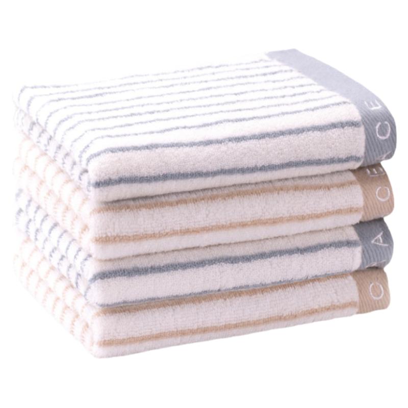洁丽雅毛巾纯棉经典条纹洗脸