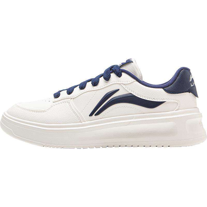 李宁元宵丨休闲鞋男鞋冬季新款冬季板鞋革面小白鞋软底轻便运动鞋,运动鞋new,板鞋,淘宝优惠券,粉丝福利购,淘宝优惠卷