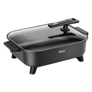 美的电火锅家用多功能一体锅料理电煮锅电热锅烤鱼专用锅官方旗舰