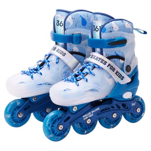 361儿童轮滑鞋男童溜冰鞋女童滑冰鞋专业旱冰鞋初学者套装6到12岁