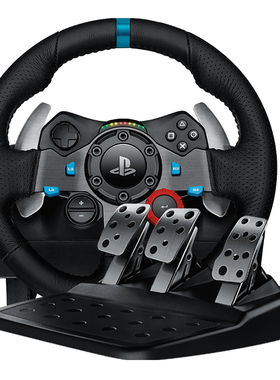 罗技G29电脑游戏方向盘学车驾驶模拟器体感赛车游戏手柄PS5/PS4/PC/地平线5欧卡2尘埃G27