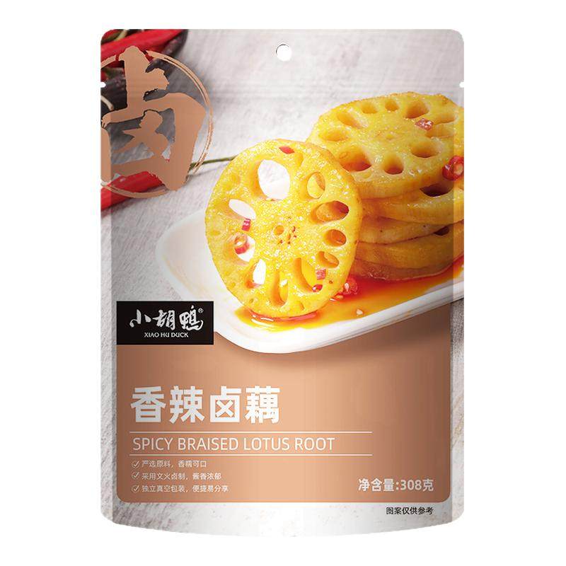 小胡鸭香辣卤藕粉藕独立包装素食卤味零食超市同款