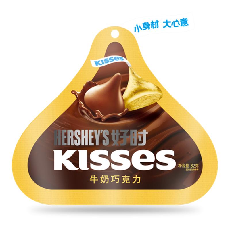 好时KISSES牛奶巧克力36g*3袋