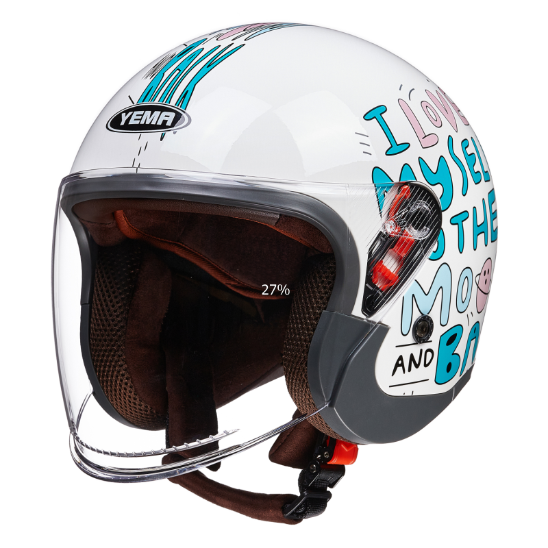 野马3C认证电动车半盔四季通用