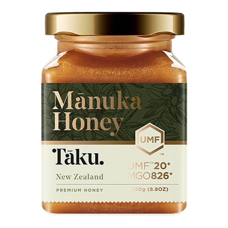 taku新西兰麦卢卡蜂蜜UMF20+250g纯正天然官方原装进口正品