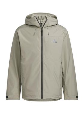 Adidas阿迪达斯男装2025冬季新款Tech 3IN1 DJ保暖夹克外套KQ5502