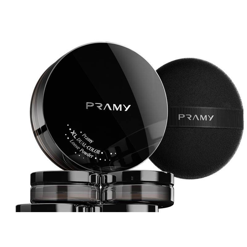 PRAMY柏瑞美大码散粉双色补光蜜粉控油不易卡粉定妆喷雾大容量28g