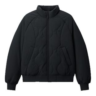 蕉下气绒夹克外套新款夹棉棉衣菱格美式飞行员保暖似羽绒轻薄棉服