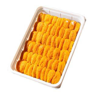 大连特产马粪海胆品质鲜活速冻非木盒刺身整条海胆肉黄水饺炒饭