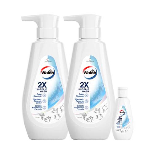 【官旗正品】威露士2X除菌内衣洗衣液350ml内衣净贴身内裤清洗