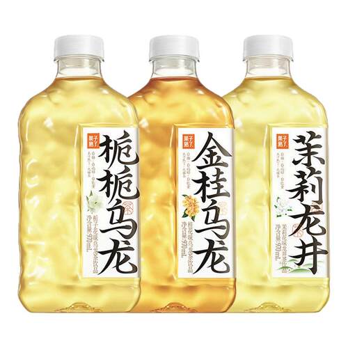 果子熟了无糖茶970ml*12瓶整箱