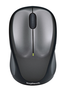 罗技M235二代无线鼠标笔记本台式电脑男女办公游戏省电左右手通用