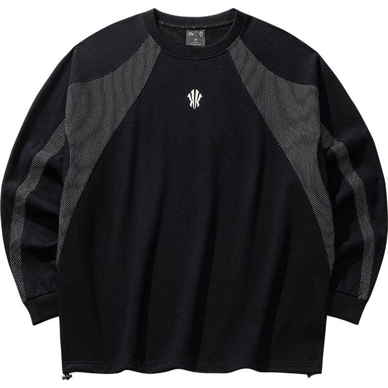 安踏凯里·欧文Hélà系列丨重磅套头卫衣男女宽松长袖针织衫上衣,运动服/休闲服装,运动卫衣/套头衫,淘宝优惠券,粉丝福利购,淘宝优惠卷