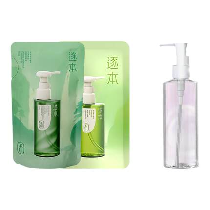 逐本卸妆油150ml补充装清欢植萃温和卸妆清洁毛孔敏弱肌学生白
