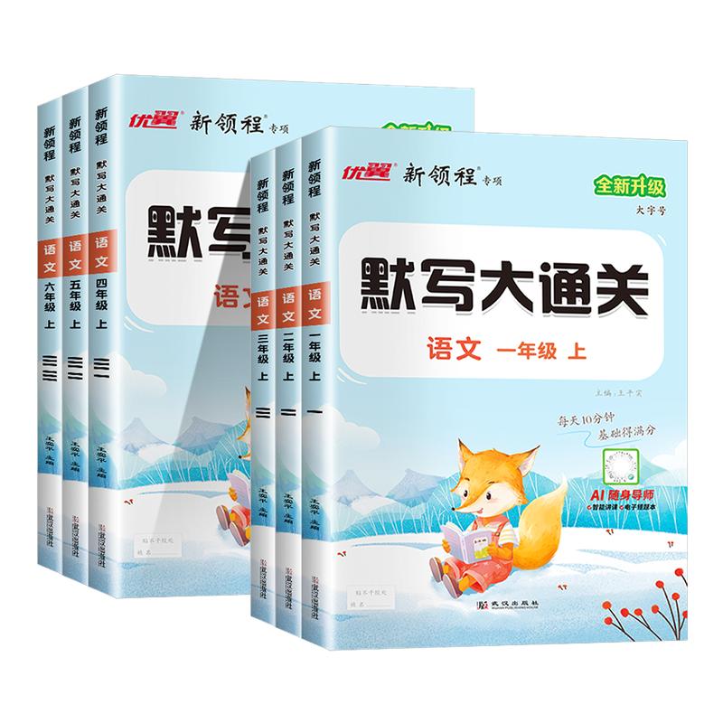 【当天发货】新领程默写大通关