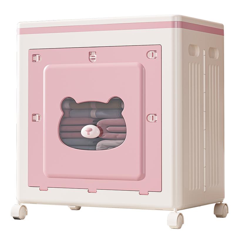 玩具储物箱免安装折叠衣物收纳