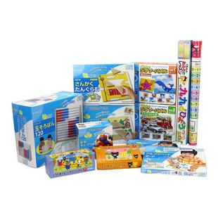 KUMON玩具魔方积木七巧板积木益智拼图画框三角积木水画板2 4岁