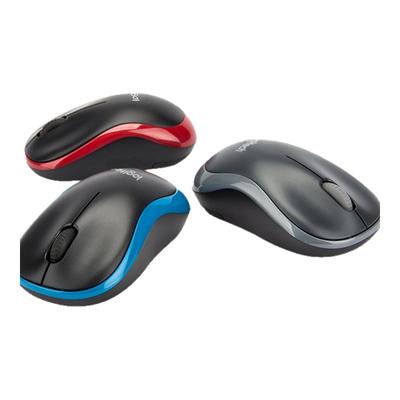 旗舰罗技M186无线鼠标usb连接小巧便携M185笔记本办公商务滑鼠