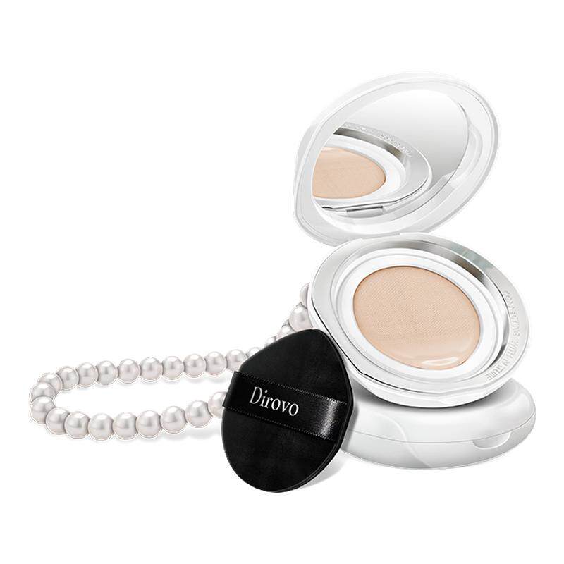 【百补】蒂洛薇水晶气垫高遮瑕粉底液玩不脱干皮油皮持妆BB霜