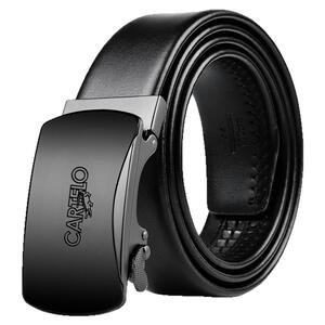 卡帝乐鳄鱼男士皮带真皮自动扣腰带中青年商务休闲牛皮裤带正品