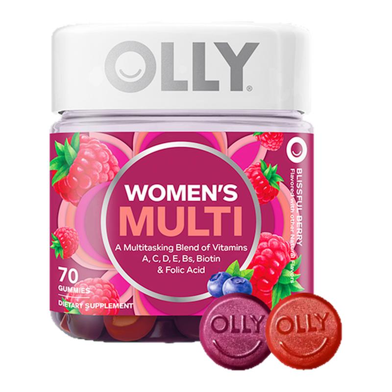 olly女性复合维生素软糖女士营养提高综合免疫力正品官方部分临期图片