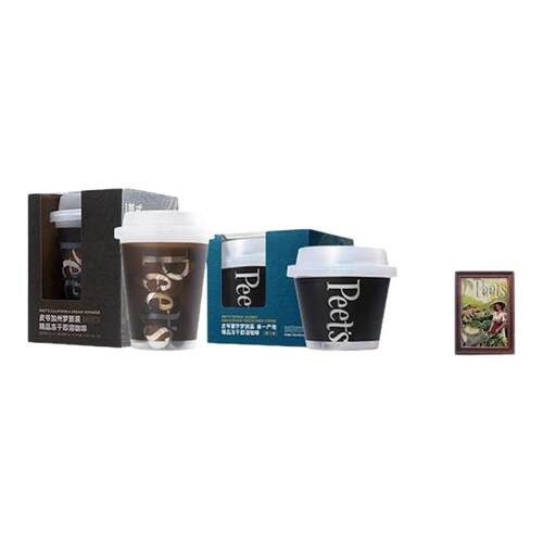 Peets皮爷梦旅装冻干咖啡桶