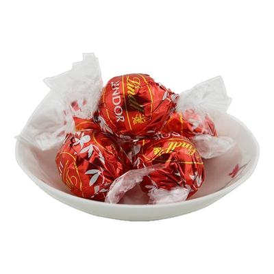 瑞士莲lindt红色进口巧克力夹心