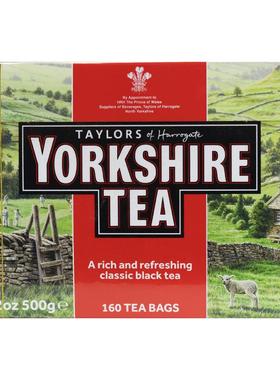 英国红茶yorkshire tea约克郡约克夏茶包泰勒taylors茶英式茶奶茶