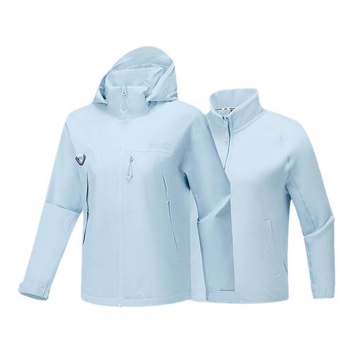 斯凯奇女三合一防水登山冲锋衣