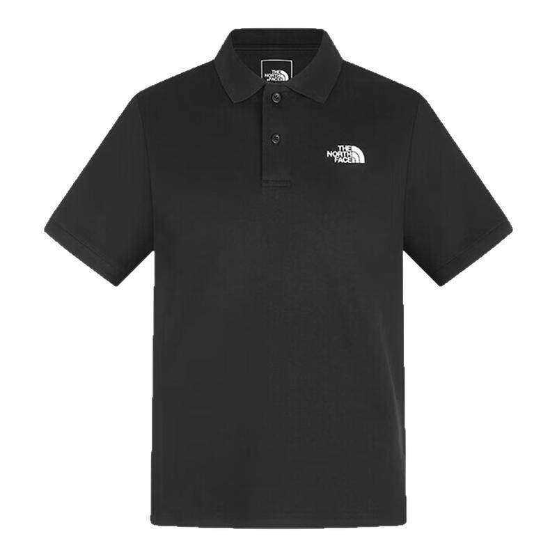 TheNorthFace北面POLO衫男2026春夏新款户外透气舒适翻领短袖上衣