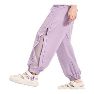 贝贝怡童装男童防蚊裤儿童薄款裤子新款女孩夏季冰丝速干长裤夏装