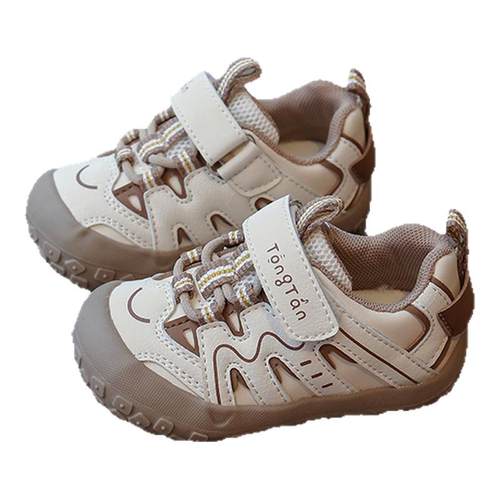 婧麒宝宝学步鞋春秋款软底防滑